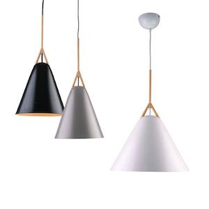 Byron Pendant Light Available in Three Colours (Small/Large) Mercator Lighting -&hellip;