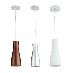 Modern Lights: DISC - Cleo Pendant Single E27 ø140mm Oriel Lighting - OL60561RD, OL60561SIL, OL60561WH