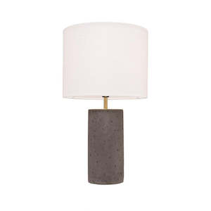 Lamps: Matilda Table Lamp 1xB22 in Black w/ Brushed Brass Mercator Lighting - PL-A29611