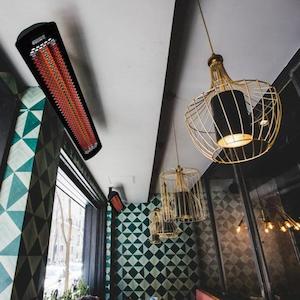 Tungsten Smart-Heat Electric Heater in Black (2000w or 4000w)