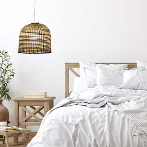 Lamp Shade: Accessories - Batur Rattan Cane Shade Only in Natural