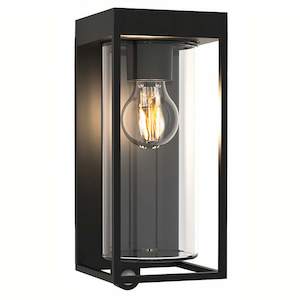 Sensors: Horizon Solar Sensor Wall Light 2w Aluminium and Glass Finish