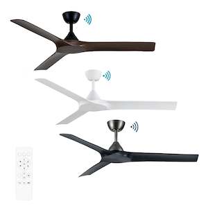 52” Alpine Smart DC Ceiling Fan Black/Walnut, White, Pewter/Charcoal MDCA133 M&hellip;
