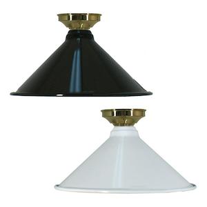 Ceiling Lighting: Edwardian DIY Batten Fix ø250mm in Black or White