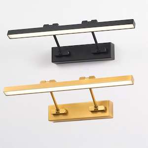 Focus Picture Light 10w In Black or Antique Brass