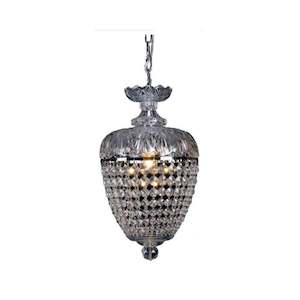 Chopin Crystal Basket Pendant Light in Chrome Lighting inspirations - 1000110