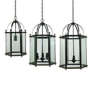 Country Chain Pendant in 1, 3 or 4 Light w/ Bronze Colour Lighting inspirations &hellip;