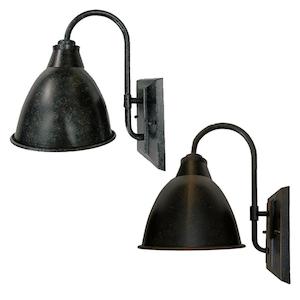 Outdoor Wall Lights: Riverside Outdoor Wall Light Antique Black, Antique Bronze