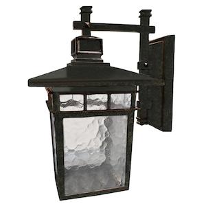 Outdoor Wall Lights: Promenade Outdoor Wall Light Medium Antique Bronze