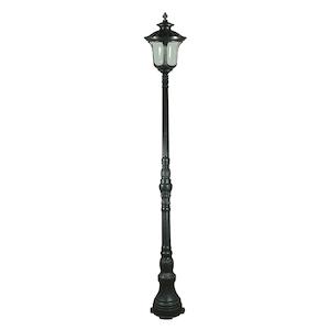 Waterford Post Light on Domain Post 1xE27 in Antique Black Lighting inspirations - 1000158