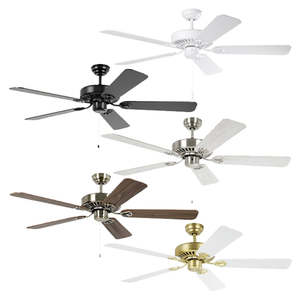 Ceiling Fans: 52" Waikiki AC Ceiling Fan Only Available in Different Colours