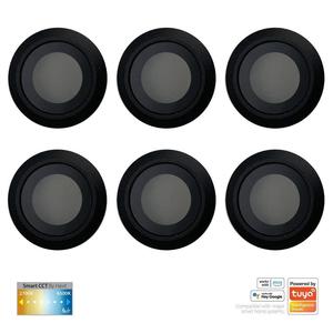 Lighting: Flame LED Deck Light CCT in Black Havit Lighting - HV2826CCT-BLK, HV28261CCT-BLK