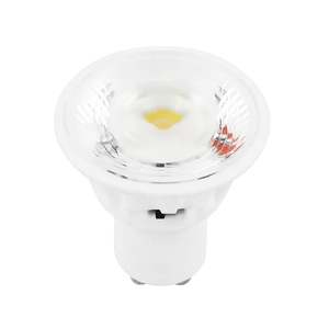 Globes Light Bulbs: Ceramic GU10 8w LED Dimmable Globe 2.7k, 3k, 4k CRI90