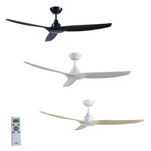 60" Skyfan DC Ceiling Fan Black, White, Light Oak SKY1503 Ventair