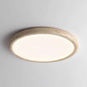Soluna Oyster Light in Natural Stone