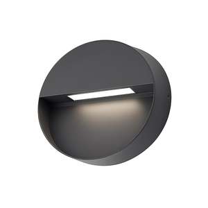 Enso Outdoor Step Light Round 5w Tri Colour in Monument