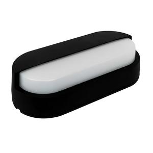 CLEARANCE Ovate Eyelid Bulkhead Bunker Light 3000k in Black