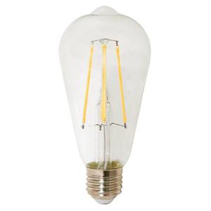 CLEARANCE 8w LED E27 ST64 Pear Globe Warm White 3000k Dimmable