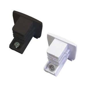 Taylor Track - End Cap Connector - 3-Circuit in Black or White