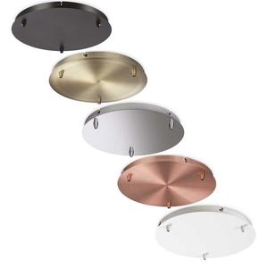 Acc. - RosOne Standard 3Lt Canopy in Black, Brass, Chrome, Copper or White