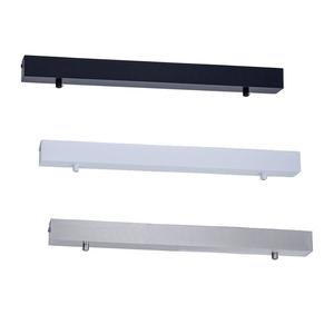 Ceiling Canopy: Rectangle Surface Mounted Pendant Canopy in Black/White/Satin Chrome Havit Lighting - HV9705-5050-XXX