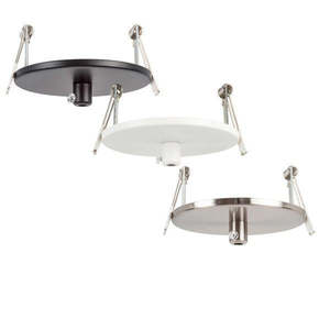 Acc. - Recessed Round Canopy 90mm in Black, White or Satin Chrome Havit Commerci&hellip;