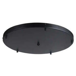 Accessories - 5 Light Round Plate in Black (ø550mm)