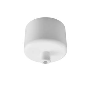 Single Pendant Canopy 60mm in Satin White