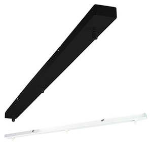 Ceiling Canopy Parti Pendant Rail Black/White