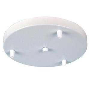 Parti Pan Accessories-Pendant Canopy 3Lt in Black, White