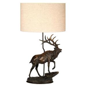 Animal Lamp: Angus Table Lamp Bronze Patina ELS.DL-ANGUS-TL Elstead Lighting