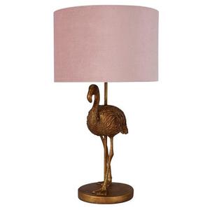 Harper Safari Table Lamp - Gold Base, Fabric Lamp, 590mm High, PL0056