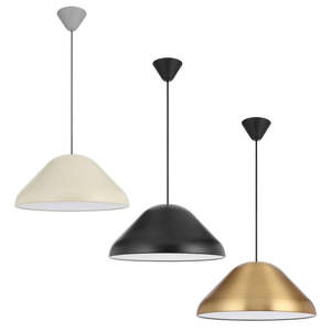 Hanami 44 Pendant Light Large in Beige, Black, Brass, Green, Nickel or Orange