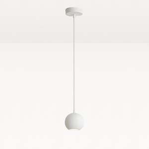 Orbita Gypsum Pendant Light in White