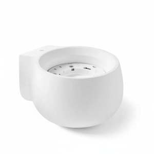Plaster Lights: Zen White Plaster Wall Light 10w CCT Dimmable