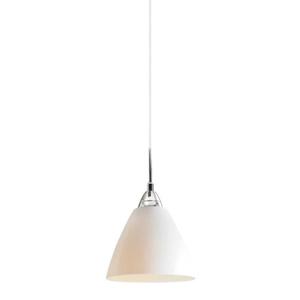 Drum Pendant Light: Read 14 Pendant Light Small in Opal White