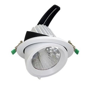 Commercial: 230V 40W Allure Round Shop Light 4000K Natural White 188Ømm x 159mmHeight
