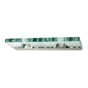 230V Interior Jasmine Bathroom Mirror / Living Area Glass Wall Light Double 345W&hellip;