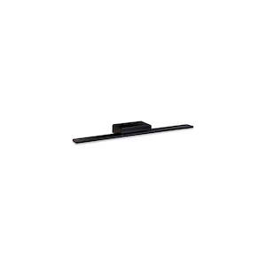 Bathroom: 18W Surface Mount Slim Bathroom light 3000K 600MM - BLACK