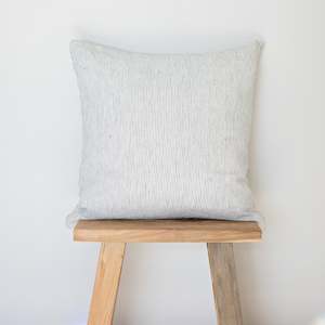 Cushion Cover: Pinstripe Linen Cushion Cover