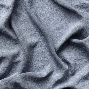 Euros: Denim Linen European Pillowcases - Pair
