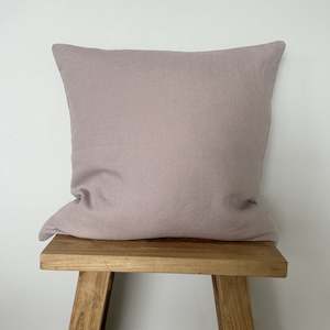 Linen Cushion Covers: Pink Linen Cushion Cover