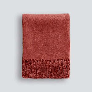 Blankets / Throws: Serenade Throw - Cranberry