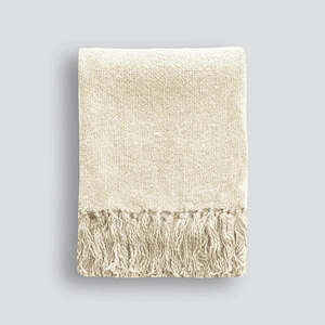 Blankets / Throws: Serenade Throw - Neutral