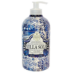 Soaps: Villa Sole Blue Freesia Liquid Soap
