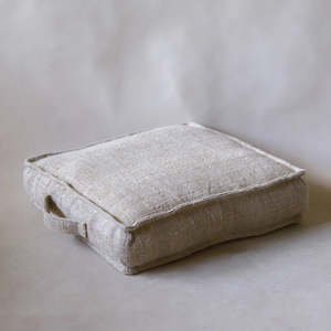 Organic Collection: Hemp Meditation Pouffe