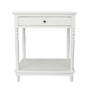 Alba Bedside Table - White
