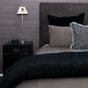 Comforters: Corduroy Comforter - Black