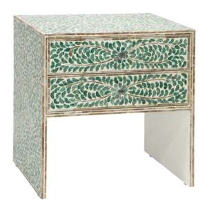 Bedside Tables 1: Bella Capiz Shell Bedside Table