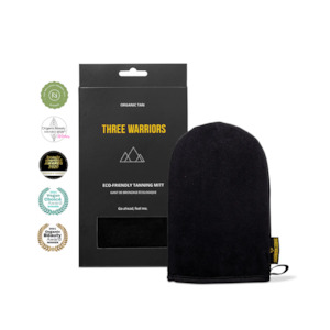 Three Warriors: Eco-Friendly Tanning Mitt